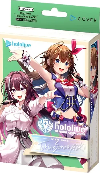 HOLOLIVE OFFICIAL CARD GAME - TOKINO SORA & AZKI STARTER DECK - EN